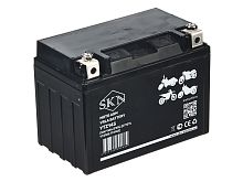Аккумулятор стартерный для мототехники SKN YTZ14S (12V/11Ah/210A) [CT 1211, YTZ12S,TTZ14S]